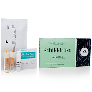 ASPILOS Selbsttest Schilddrüse TSH Blut