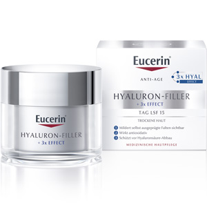 EUCERIN Anti-Age Hyaluron-Filler Tag trockene Haut LSF 15