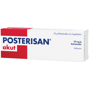 POSTERISAN akut 50 mg/g Rektalsalbe